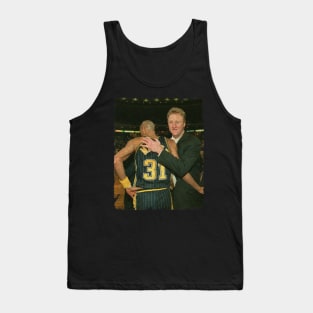 Larry Bird and Reggie Miller! - A Great and Underrated Coach and Player Duo! Tank Top